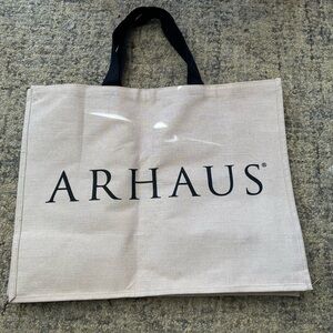 Arhaus shopping tote 24X19X9